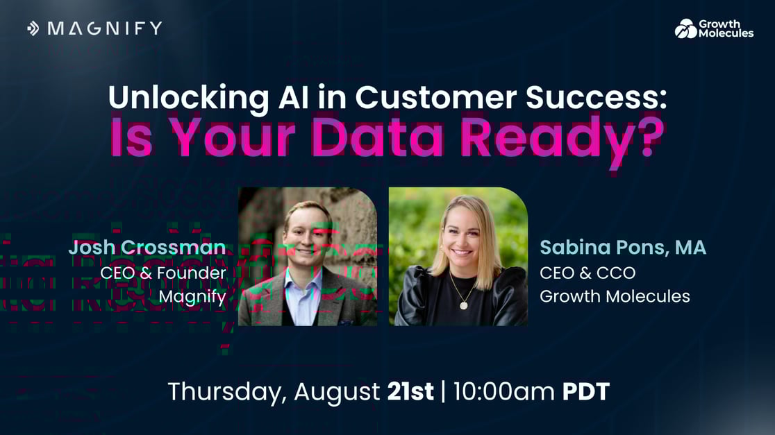 Growth Molecules & Magnify Webinar: IS your data ready_August21_2025